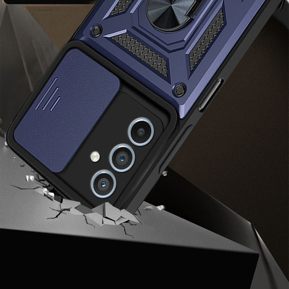 Telefontok a Samsung Galaxy M34, CamShield Slide, kék