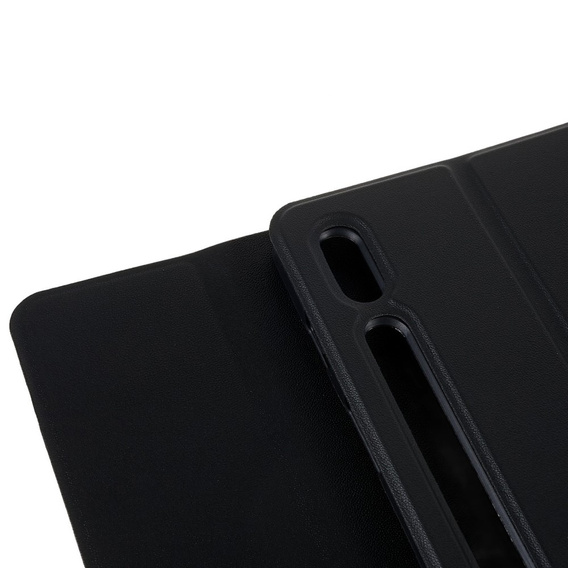 Tok + billentyűzet Samsung Galaxy Tab S7 T870/T875 / S8, Pen Slot, fekete