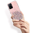 Telefontok a Xiaomi 11T / 11T Pro, Glittery, rózsaszín