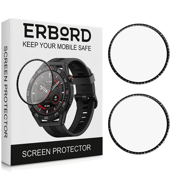 2x ERBORD hibrid üveg a Huawei Watch GT 3 SE