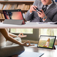 Telefontok a Samsung Galaxy Tab S9, Smartcase Hybrid Pen Slot, night