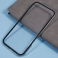 Magnetic Dual Glass MagSafe tok iPhone 16 Pro Max, titánium