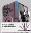 Dexnor mágneses páncélozott tok kettős állvánnyal Samsung Galaxy Z Fold7 készülékekhez