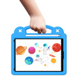 Gyermek tok iPad 10.2" 2021/2020/2019 (9/8/7 gen.) / Air 10.5" 2019 (3 gen.), Cute Patterns, állvánnyal, kék