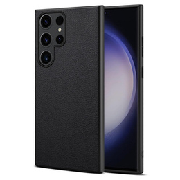 Telefontok a Samsung Galaxy S24 Ultra, Calf Texture, fekete