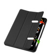 Tok iPad Pro 11" 2024 (5 gen.), Smartcase tolltartóval, fekete