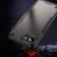 Telefontok a Iphone 16E, Armor Frosted Case, fekete