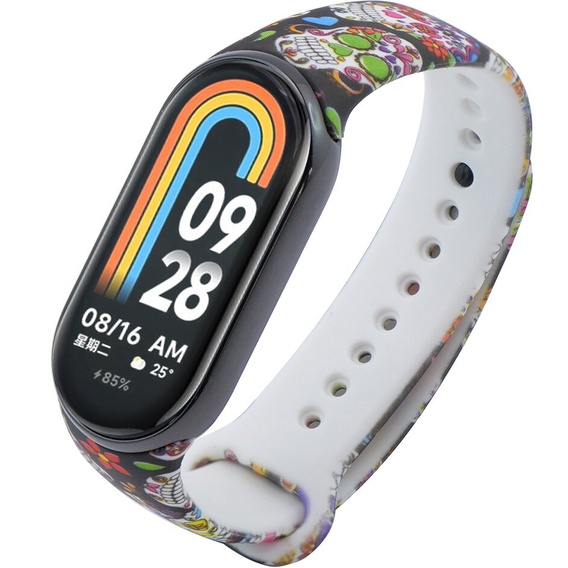 Szilikon szíj a Xiaomi Smart Band 10 / 9 / 8 készülékhez