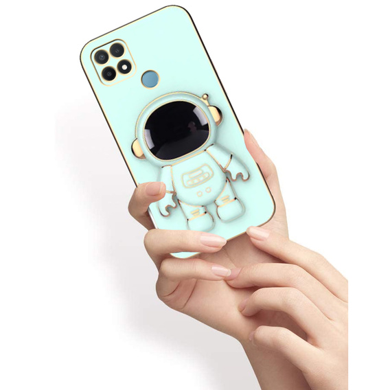 Telefontok a Oppo A15/A15S, Astronaut, zöld