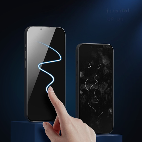 Dux Ducis Anti Spy edzett üveg iPhone 13/14/13 Pro készülékhez
