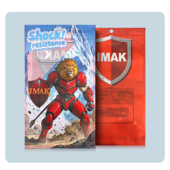 IMAK tok Xiaomi Redmi Note 15 Pro 5G készülékhez, UX-5 sorozat, átlátszó