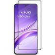 3D edzett üveg Vivo V50 Lite 4G / 5G készülékhez, fekete keret