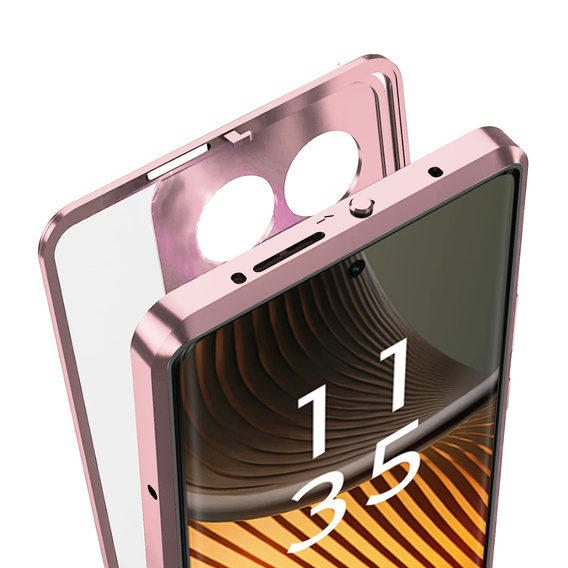 Tok az Motorola Edge 50 Ultra, Frame Case, rózsaszín