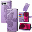Pattintható tok a T Phone 3 5G, Butterfly, lila