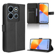 Pattintható tok a Infinix Note 30 5G, Wallet Smart Magnet, fekete
