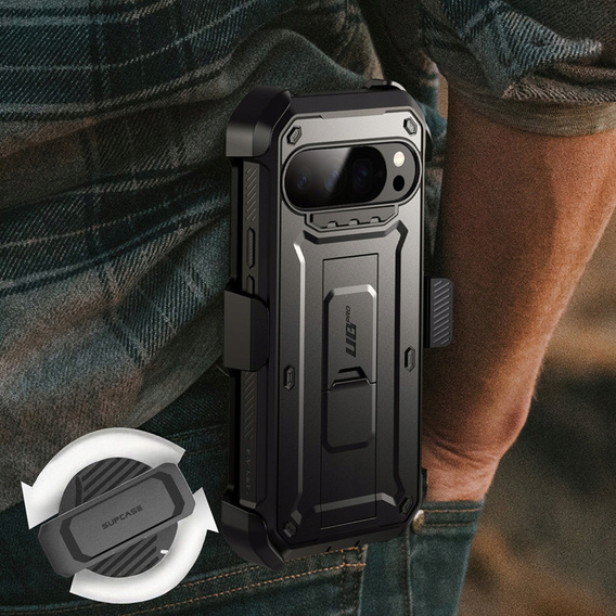 Supcase Unicorn Beetle Pro páncélozott csíptethető tok a Google Pixel 10 / 10 Pro számára