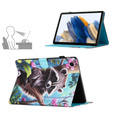 Tok Lenovo Tab M10 Plus TB-X606F, pánttal, raccoon