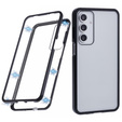 Tok Samsung Galaxy A16, Magnetic Dual Glass, fekete