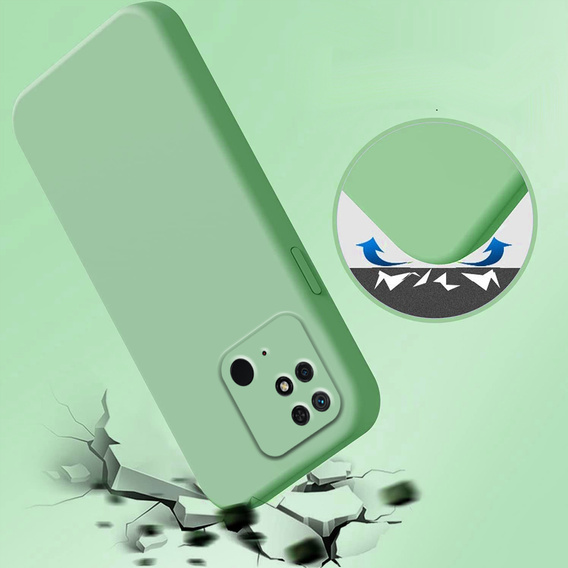 Telefontok a Xiaomi Redmi 10C, Silicone Lite, menta