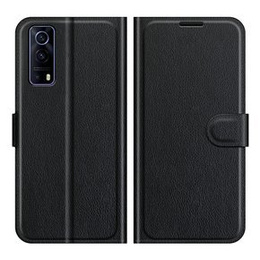Pattintható tok Vivo Y52 5G / Y72 5G, Split Leather, kék