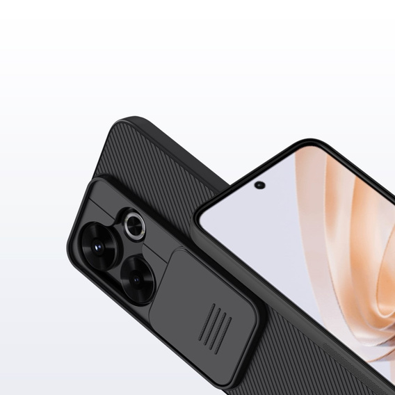 Tok Xiaomi Redmi 13, páncélozott Nillkin, CamShield Pro, fekete