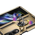 Páncélozott telefontok a Samsung Galaxy Z Fold 4 5G, Nox Case Ring, arany