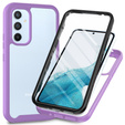 Tok Samsung Galaxy A34 5G készülékhez, Shockproof, fóliával, lila