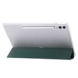 Tok Samsung Galaxy Tab S9 Ultra, Smartcase Hybrid, tolltartó résszel, sötétzöld