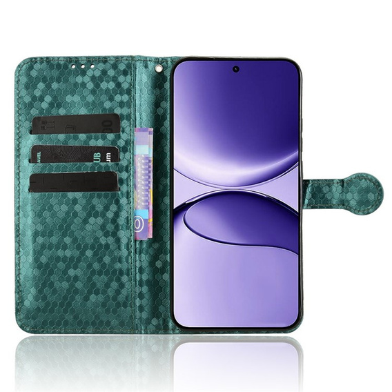Tárca Rhombus flip tok a Xiaomi Poco F7 5G számára