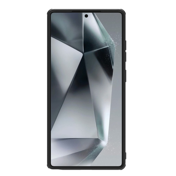 Tok Samsung Galaxy S25 Ultra, páncélozott Nillkin, CamShield Pro, fekete