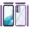 Tok Samsung Galaxy A34 5G készülékhez, Shockproof, fóliával, lila