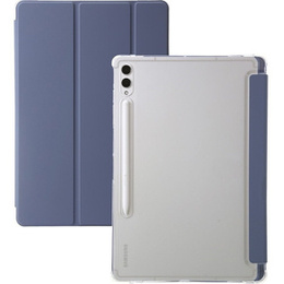 Tok Samsung Galaxy Tab S9 Ultra, Smartcase Hybrid, tolltartó résszel, lila