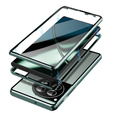 Tok OnePlus 12 5G, Magnetic Dual Glass, zöld