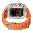 Szilikon szíj tokkal az Apple Watch 4/5/6/7/8/9/SE 44/45MM