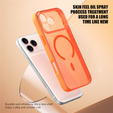 Matt tok iPhone 17 Pro készülékhez, MagSafe, kameravédelemmel