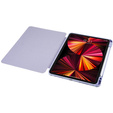Tok iPad Pro 11 2022 / 2021 / 2020 / 2018, Smartcase Hybrid, tolltartó résszel, lila