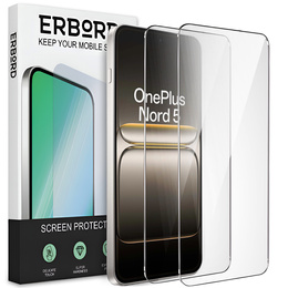 2x edzett üveg ERBORD 9H Hard Glass a képernyőn a OnePlus Nord 5