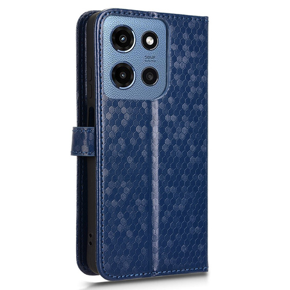 Flap tok Motorola Moto G86 Power 5G, Wallet Rhombus, kék