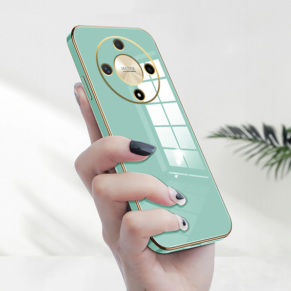 Tojás Honor Magic 6 Lite 5G, Glamour CamShield, menta
