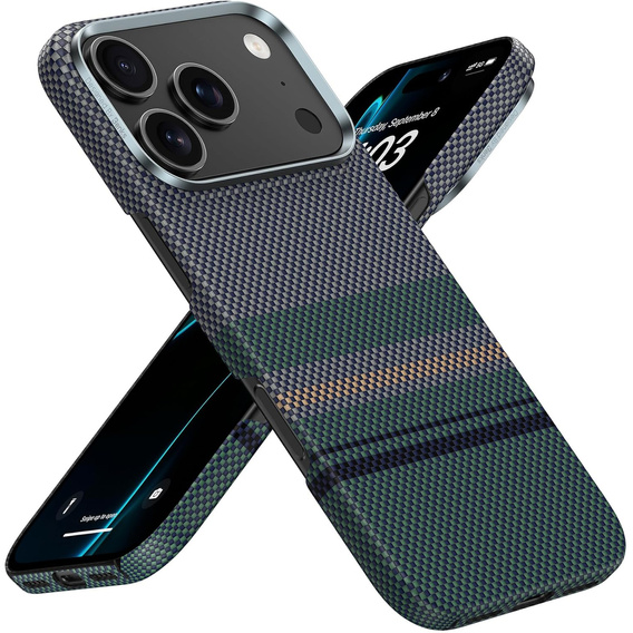 BENKS Kevlar mágneses páncél Air Aurora 600D tok MagSafe-hez iPhone 17 Pro Max készülékekhez