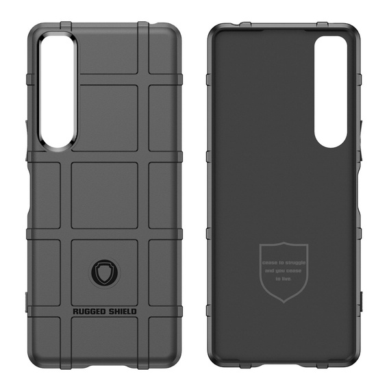 Telefontok a Sony Xperia 1 IV, Rugged Shield, fekete