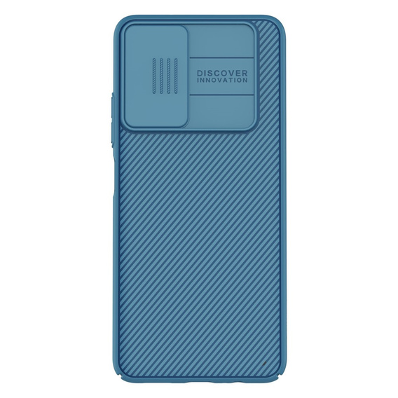 Tok Xiaomi Poco M4 Pro 5G / Redmi Note 11S 5G, páncélozott Nillkin, CamShield Pro, kék