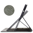Telefontok a Samsung Galaxy Tab S9, Wallet Pen Slot, fekete
