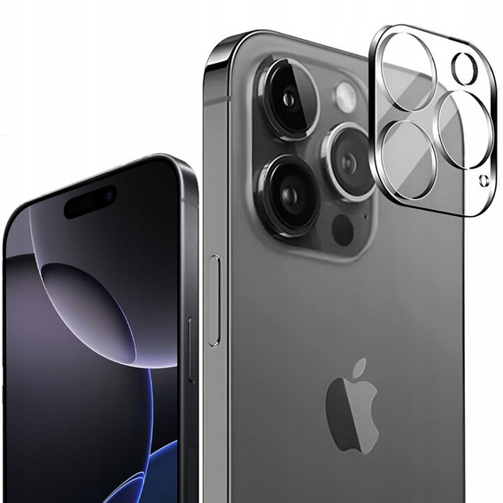 Edzett kameraüveg iPhone 16 Pro / 16 Pro Max, átlátszó