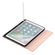 Tok + billentyűzet iPad 7/8/9 10.2 2019/2020/2021, rózsaszín rose gold