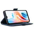 Pattintható tok a Oppo A38 4G / Oppo A18 4G, Card Slot, kék