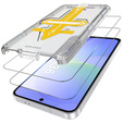 2x edzett üveg Samsung Galaxy A36, ERBORD Easy App Full Screen Protector