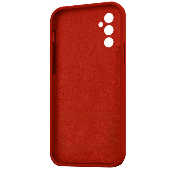 Telefontok a Samsung Galaxy M52 5G, Silicone Lite, piros
