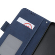 Pattintható tok a Oppo A58 4G, Card Slot, kék