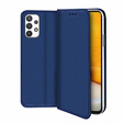 Pattintható tok a Samsung Galaxy A72 5G / A72 LTE, Wallet Smart Magnet, kék